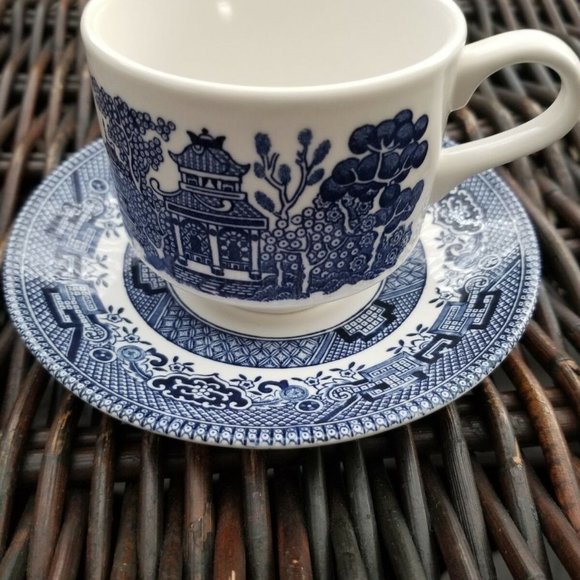 Churchill Other - Churchill Willow 1 Cup and 1 Saucer Set England